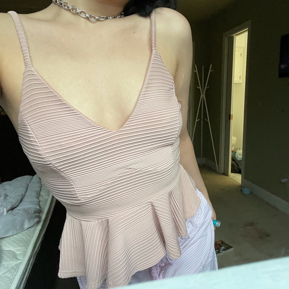 Light pink cute shirt